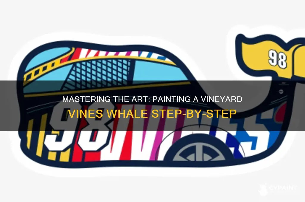 how to paint a vineyard vines whale