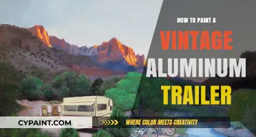 Revive Your Vintage Aluminum Trailer: A Step-by-Step Painting Guide