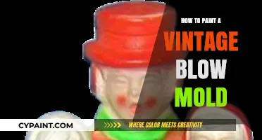 Revive Retro Charm: A Guide to Painting Vintage Blow Molds
