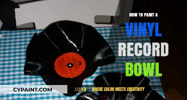 Creative DIY: Crafting a Unique Vinyl Record Bowl Step-by-Step