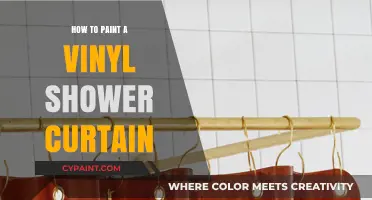 Revamp Your Bathroom: Easy Steps to Paint a Vinyl Shower Curtain