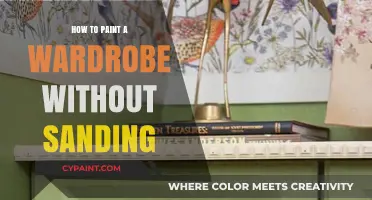 Effortless Wardrobe Makeover: Paint Without Sanding in Simple Steps