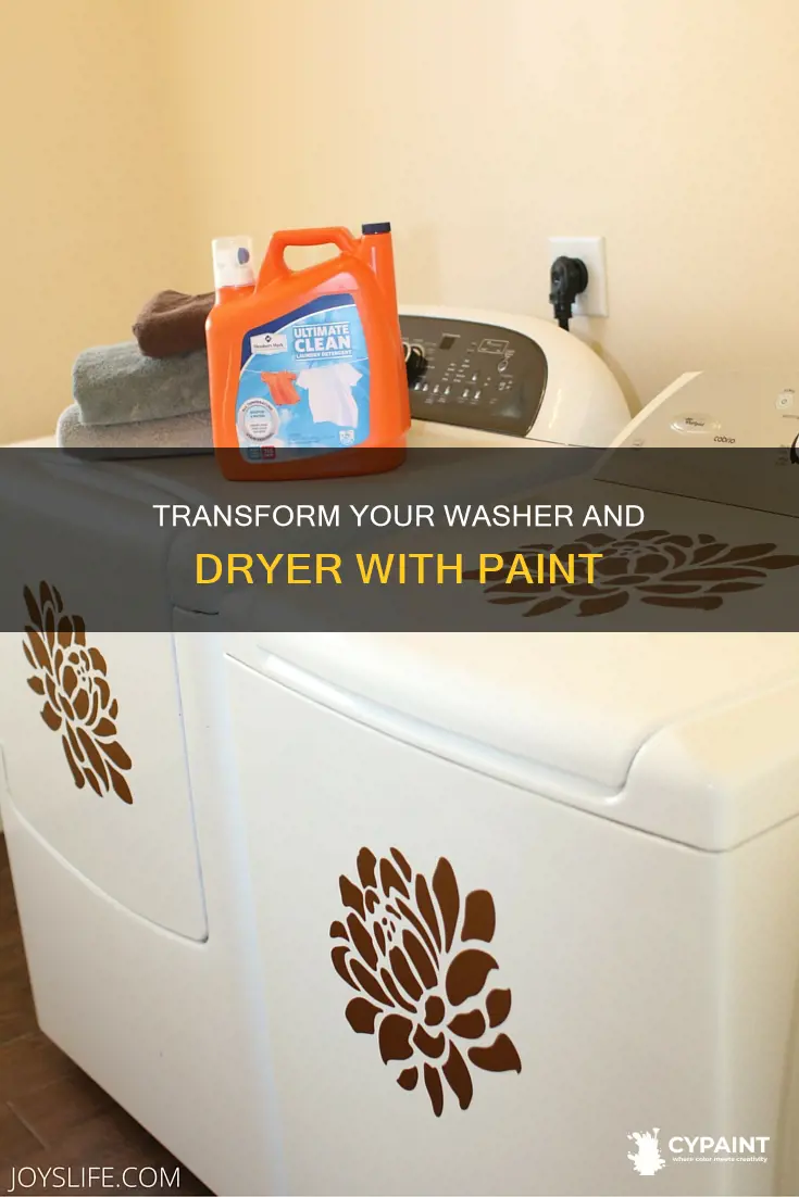 how to paint a washer and dryer the spruce