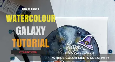 Master Watercolour Galaxy Art: Step-by-Step Painting Tutorial for Beginners
