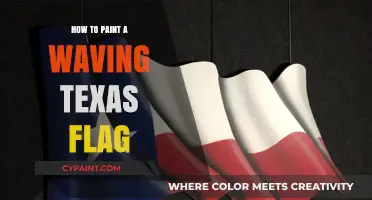 Master the Art: Painting a Waving Texas Flag Step-by-Step
