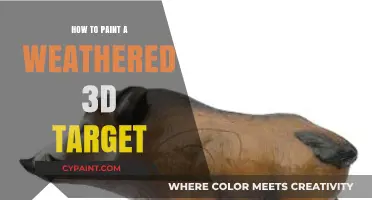 Mastering Weathered 3D Targets: Techniques for Realistic Paint Effects