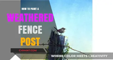 Mastering the Art of Painting Weathered Fence Posts: A Step-by-Step Guide