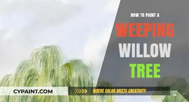 Mastering the Art of Painting a Weeping Willow Tree