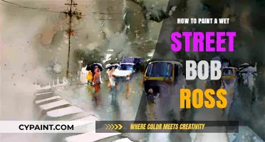 Mastering Wet Street Scenes: Bob Ross-Inspired Painting Techniques