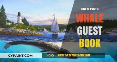 Creative Whale Guest Book Painting: A Step-by-Step Guide