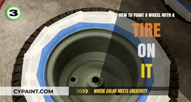Mastering the Art of Painting Wheels with Tires On