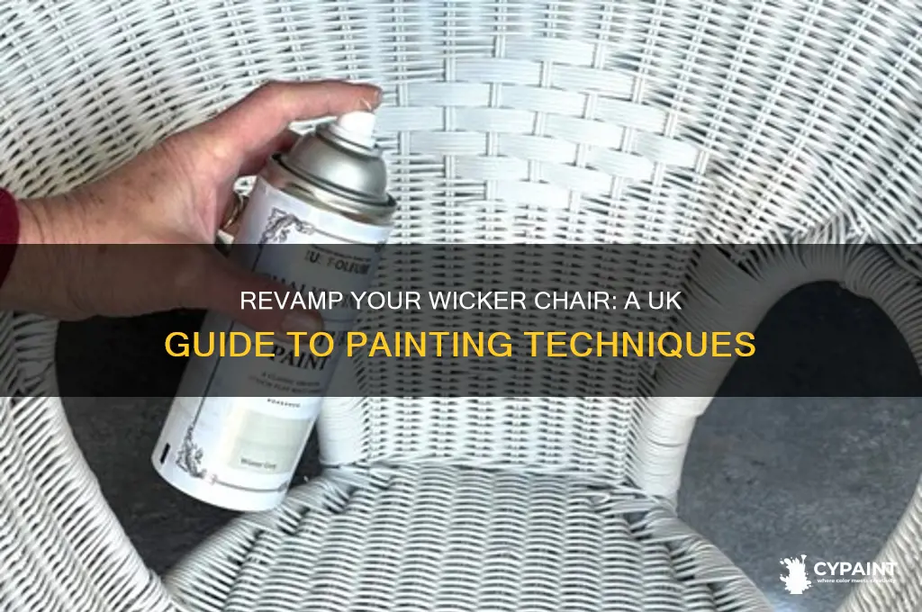 how to paint a wicker chair uk