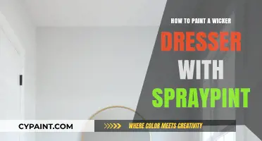 Transform Your Wicker Dresser: Easy Spray Paint Techniques for a Fresh Look