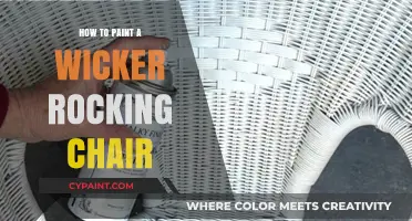Revamp Your Wicker Rocking Chair: A Step-by-Step Painting Guide