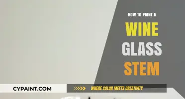 Elegant DIY: Painting Wine Glass Stems for a Personalized Touch