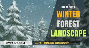 Mastering Winter Forest Painting: Techniques for Captivating Snowy Landscapes