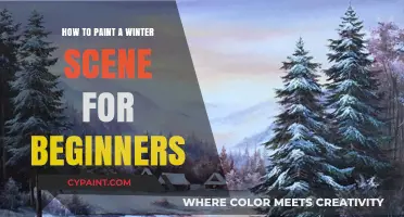 Master Winter Painting: Beginner's Guide to Creating Snowy Scenes