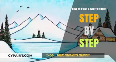 Winter Scenes: Painting Step-by-Step Guide