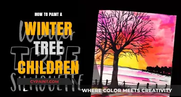 Painting Winter Trees with Kids: Easy Step-by-Step Guide