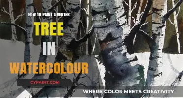 Mastering Watercolour: Painting a Winter Tree Step-by-Step Guide