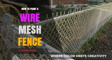 Mastering Wire Mesh Fence Painting: Tips, Tools, and Techniques