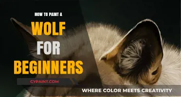 Beginner's Guide to Painting a Realistic Wolf Step-by-Step
