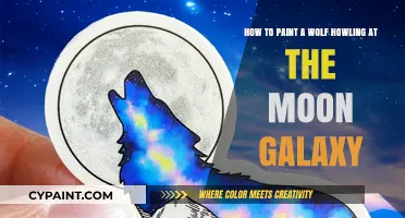 Capturing the Cosmic Howl: A Guide to Painting Wolves and Galaxies