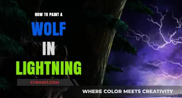 Mastering the Art: Painting a Wolf in Lightning Step-by-Step