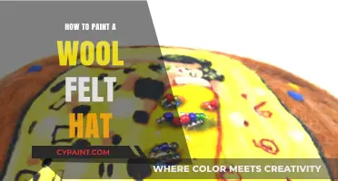 Master the Art of Painting Your Wool Felt Hat: A Creative Guide