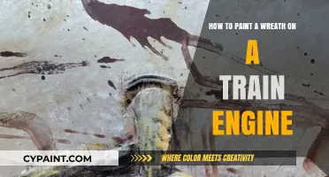 Painting a Train Engine Wreath: A Step-by-Step Guide