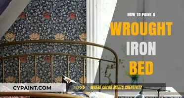 Revamp Your Bedroom: Easy Steps to Paint a Wrought Iron Bed