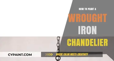 Revamp Your Wrought Iron Chandelier: A Step-by-Step Painting Guide