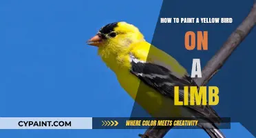 Mastering the Art of Painting a Yellow Bird on a Limb