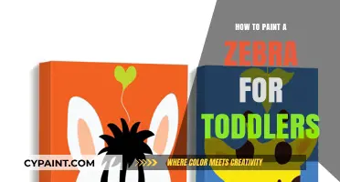 Easy Toddler Zebra Painting: Fun, Mess-Free Art Activity Guide