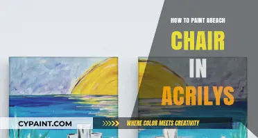 Revamp Your Beach Chair with Acrylic Paint: A Creative DIY Guide