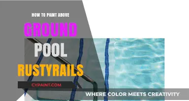 Revive Your Pool: Painting Above Ground Rusty Rails Made Easy