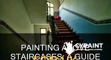 how to paint above stairs in a hallway uk