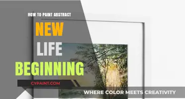 Unleash Creativity: Painting Abstract New Beginnings with Bold Strokes