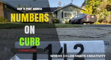 Easy DIY Guide: Painting Address Numbers on Your Curb