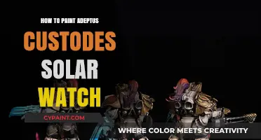 Mastering Adeptus Custodes Solar Watch Painting: Techniques and Tips