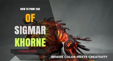 Mastering Khorne's Fury: A Step-by-Step Guide to Painting Age of Sigmar Miniatures