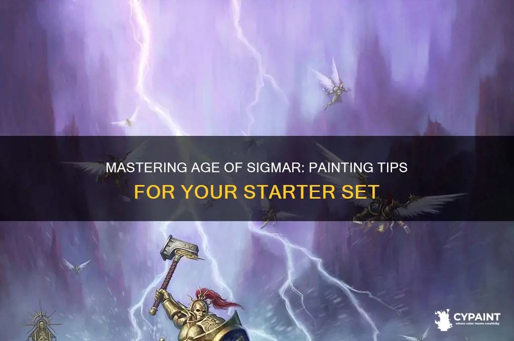 how to paint age of sigmar starter set