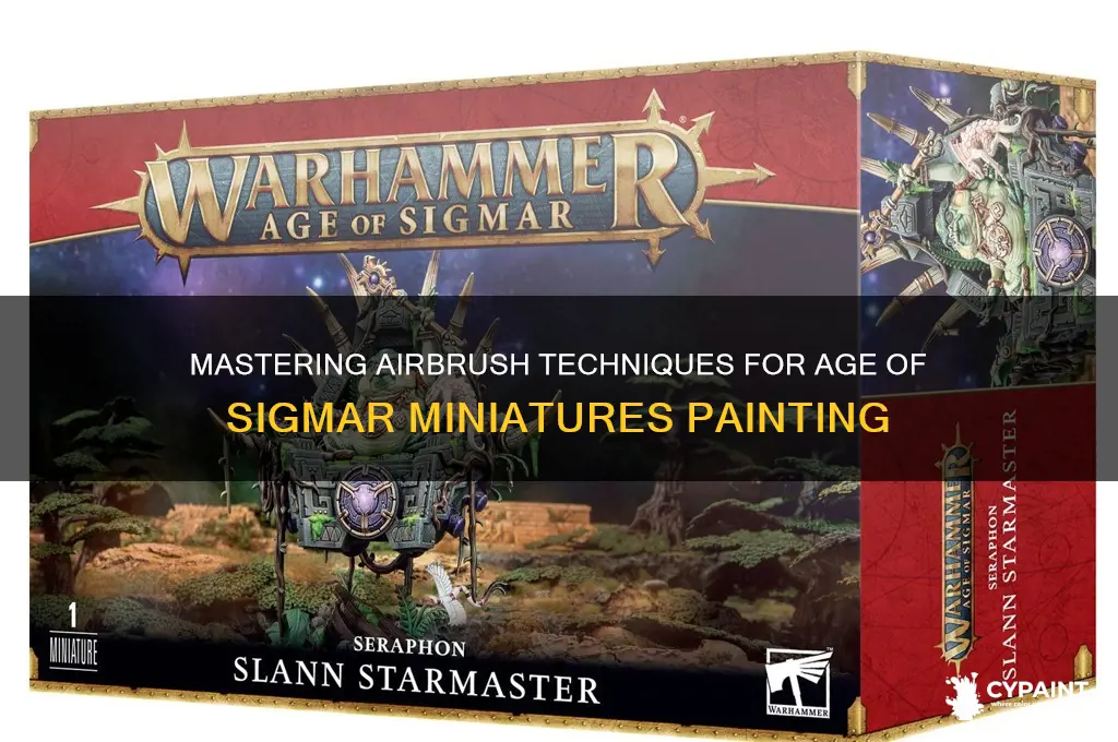 how to paint age of sigmar with airbrush