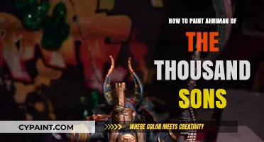 Mastering Ahriman's Mystical Palette: A Thousand Sons Painting Guide