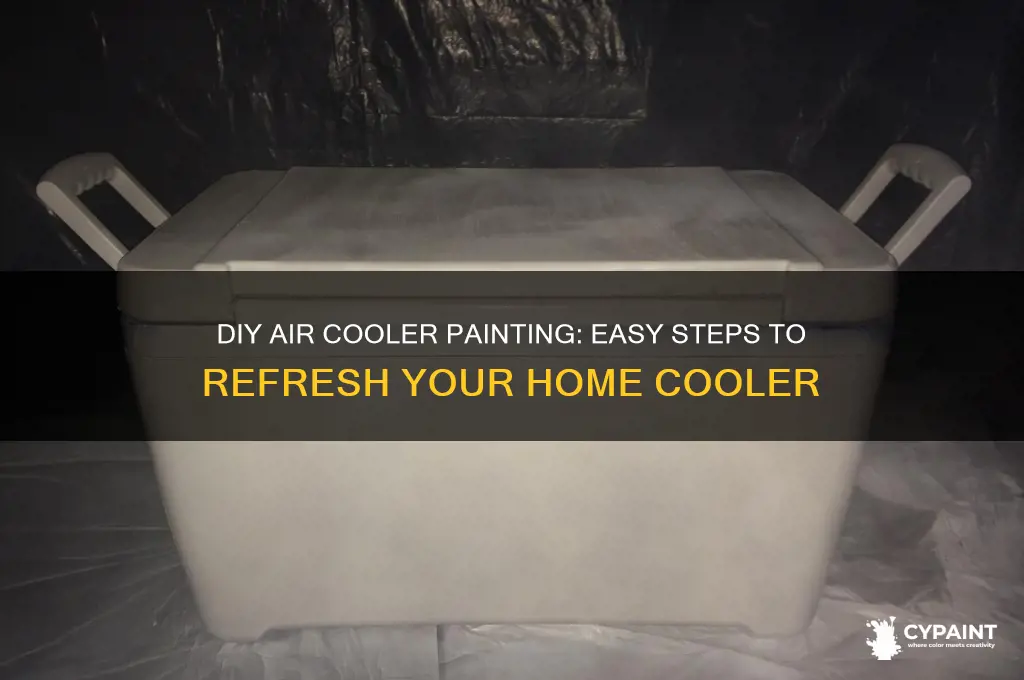 how to paint air cooler at home
