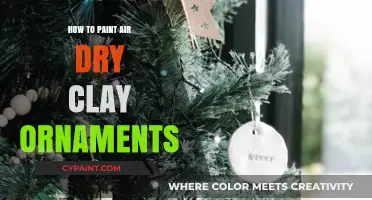 Creative Air Dry Clay Ornaments: Easy Painting Techniques for Beginners