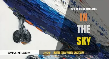 Mastering Sky Art: Techniques for Painting Airplanes in Flight