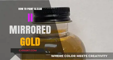 Mastering Mirrored Gold: A Guide to Painting with Alclad II