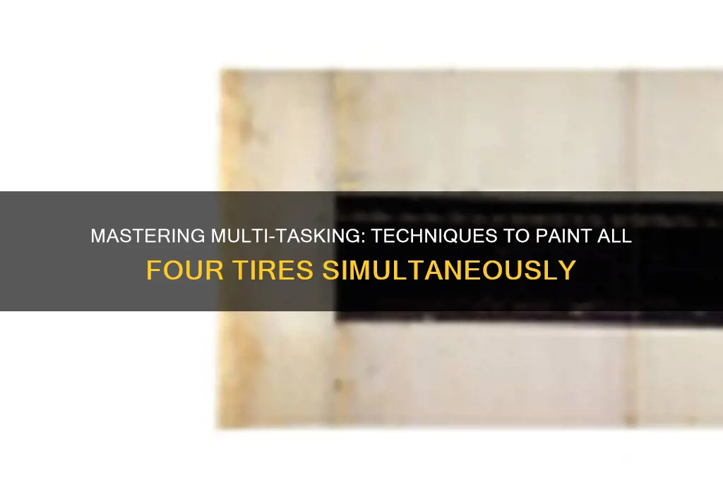 how to paint all four tites at once