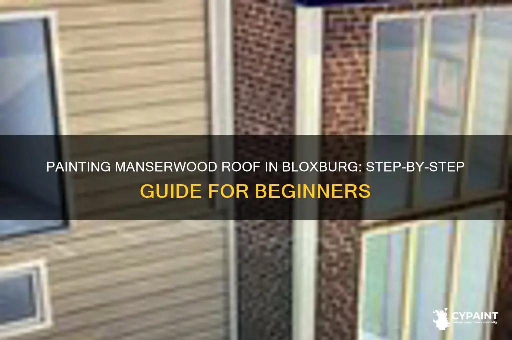 how to paint all manserwood roof bloxburg